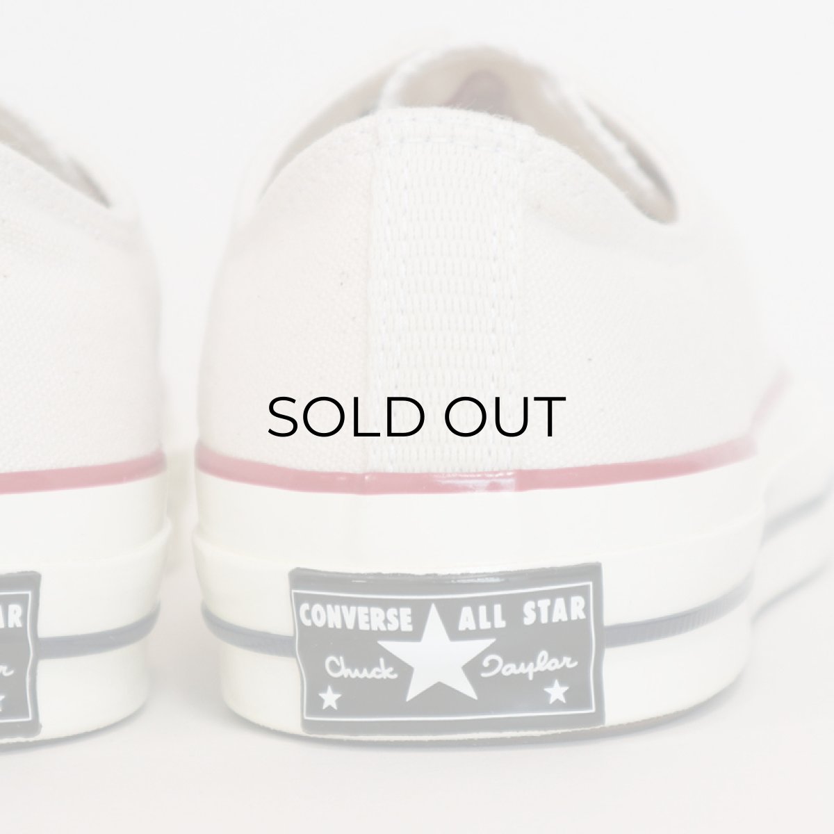 画像5: 【NEW】CONVERSE ALL STAR "Chuck Taylor" Low CANVAS SHOES 【NATURAL / Size : 9, 9 1/2, 10】 (5)