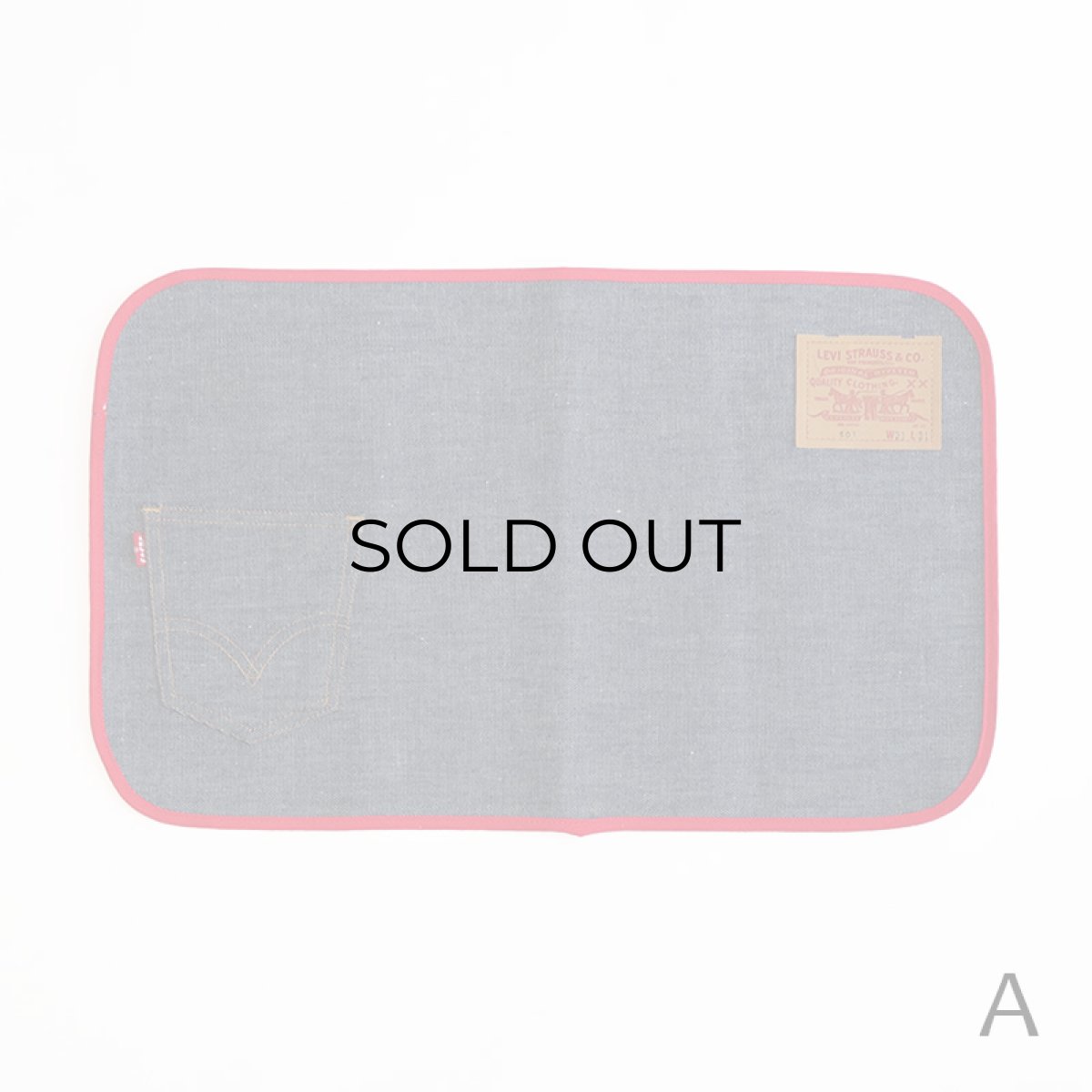 画像4: 70's LEVI'S DENIM PLACE MAT "BIG E" "DEADSTOCK ?" (4)