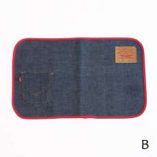 画像8: 70's LEVI'S DENIM PLACE MAT "BIG E" "DEADSTOCK ?" (8)