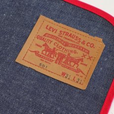 画像2: 70's LEVI'S DENIM PLACE MAT "BIG E" "DEADSTOCK ?" (2)