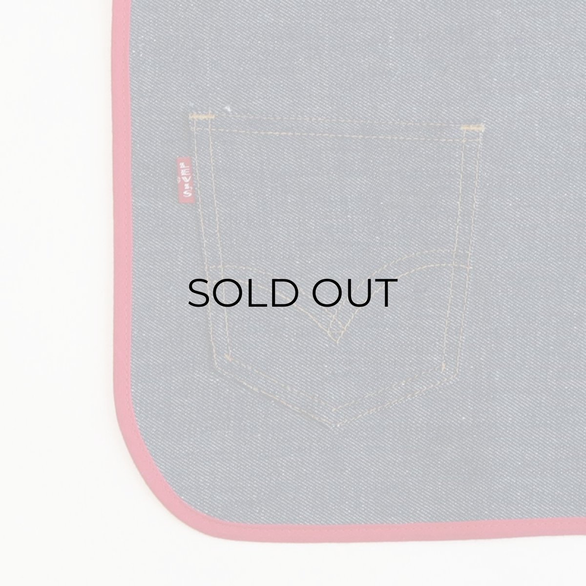 画像3: 70's LEVI'S DENIM PLACE MAT "BIG E" "DEADSTOCK ?" (3)