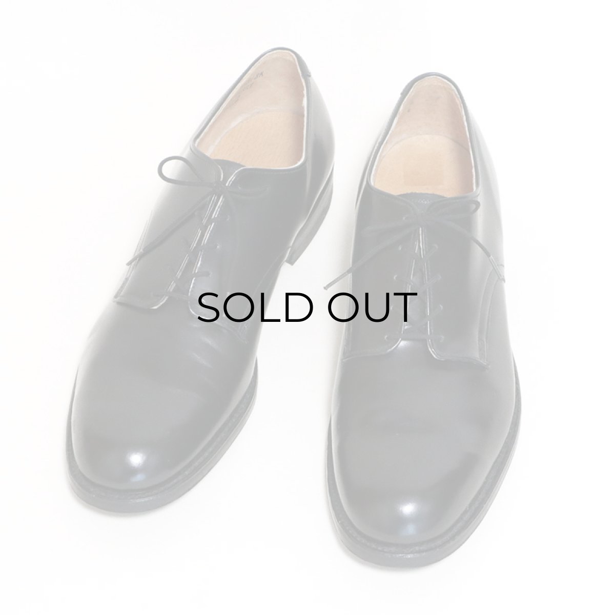 画像1: 80's US NAVY LEATHER OXFORD SERVICE SHOES "DEADSTOCK"【size : 10 1/2 R】 (1)