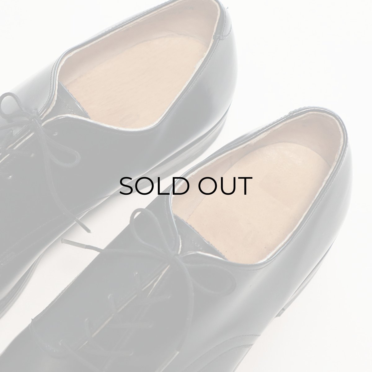 画像10: 80's US NAVY LEATHER OXFORD SERVICE SHOES "DEADSTOCK"【size : 10 1/2 R】 (10)