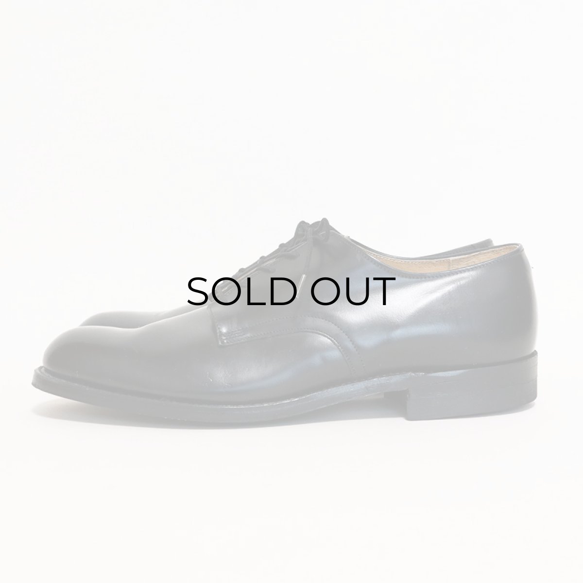 画像2: 80's US NAVY LEATHER OXFORD SERVICE SHOES "DEADSTOCK"【size : 10 1/2 R】 (2)