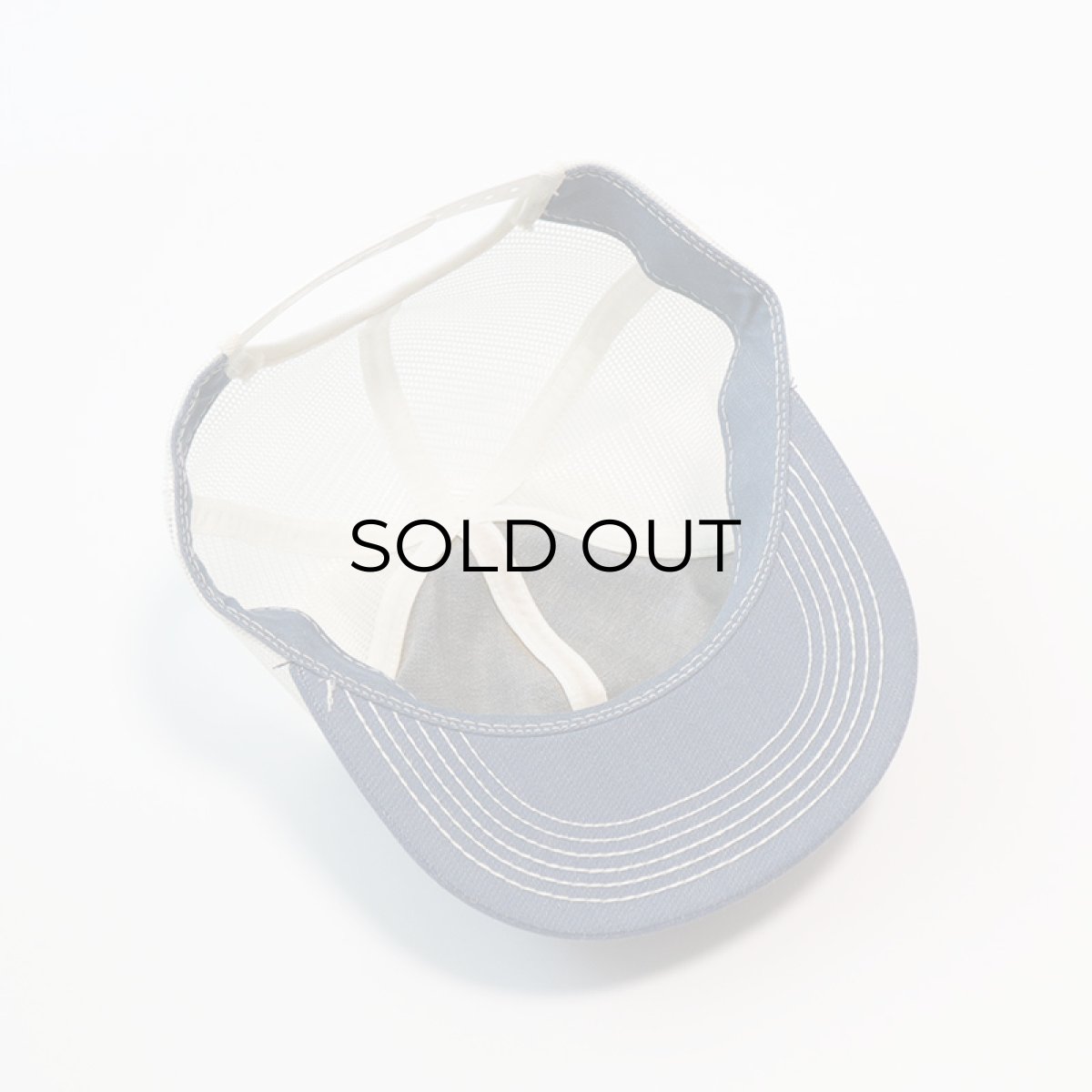 画像6: 〜80's K-BRAND DENIM MESH TRUCKER CAP "Production Credit Association" (6)