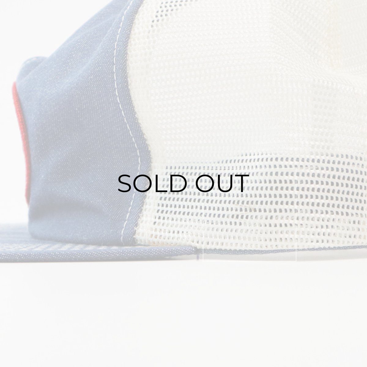 画像9: 〜80's K-BRAND DENIM MESH TRUCKER CAP "Production Credit Association" (9)