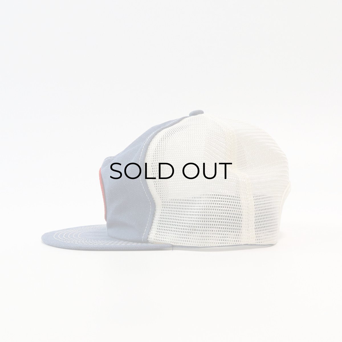 画像3: 〜80's K-BRAND DENIM MESH TRUCKER CAP "Production Credit Association" (3)