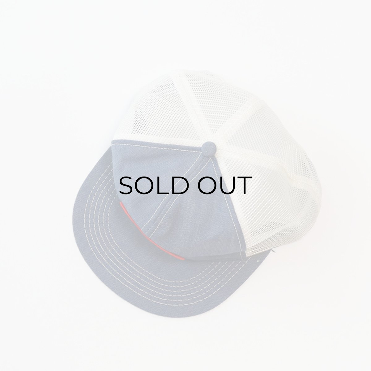 画像5: 〜80's K-BRAND DENIM MESH TRUCKER CAP "Production Credit Association" (5)