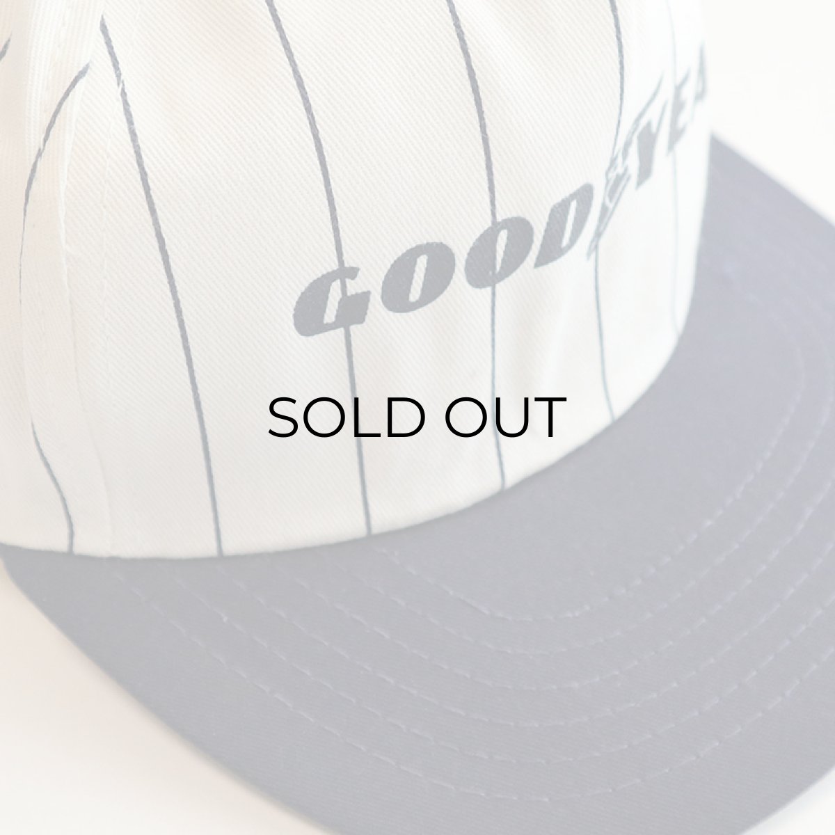 画像7: 80's UNKNOWN BRAND STRIPE 2-TONE TRUCKER CAP "GOOD YEAR" (7)