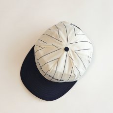 画像5: 80's UNKNOWN BRAND STRIPE 2-TONE TRUCKER CAP "GOOD YEAR" (5)