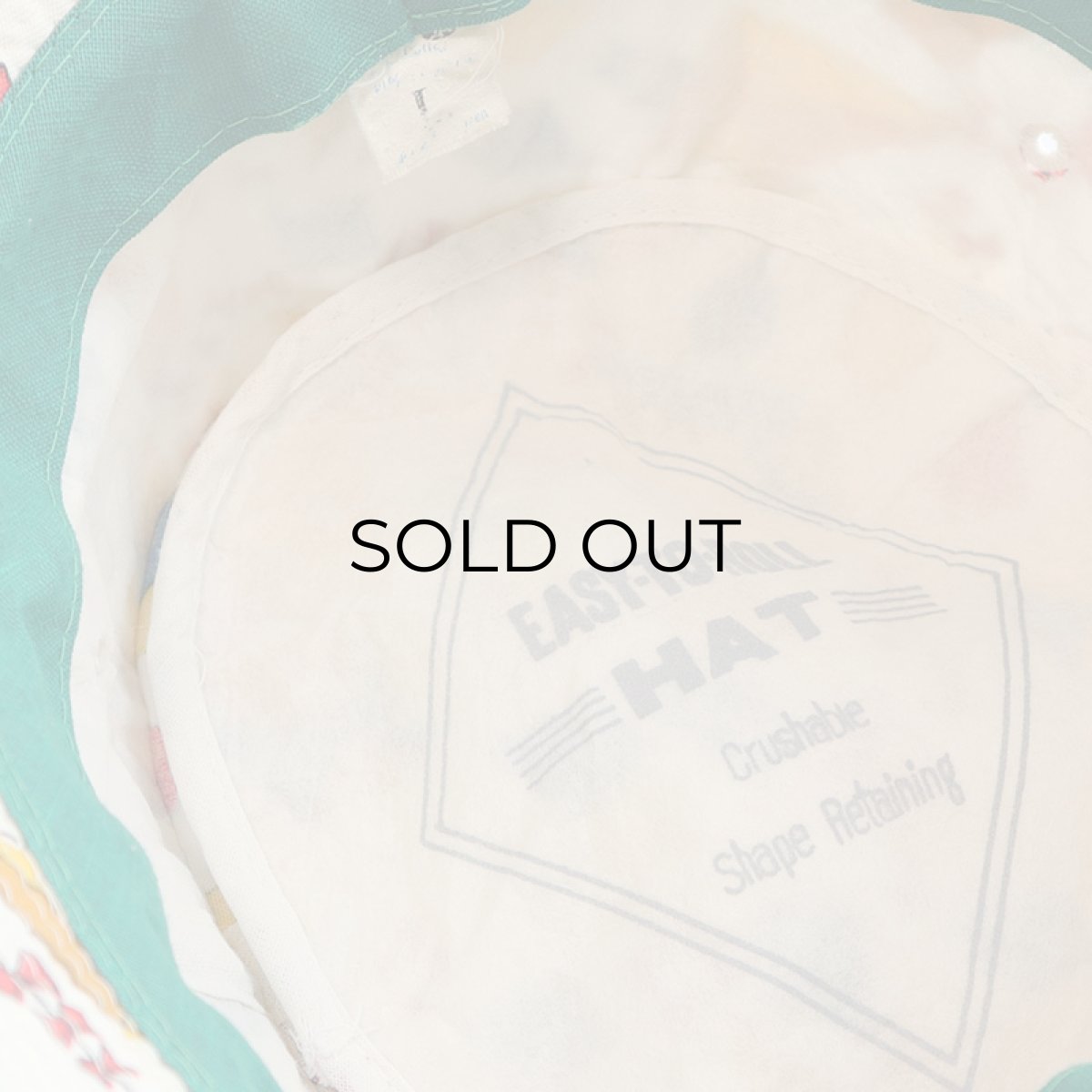 画像7: OLD YA ALL OVER PATTERN EASY-TO-ROLL BUCKET HAT (7)