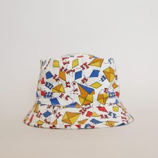 画像3: OLD YA ALL OVER PATTERN EASY-TO-ROLL BUCKET HAT (3)