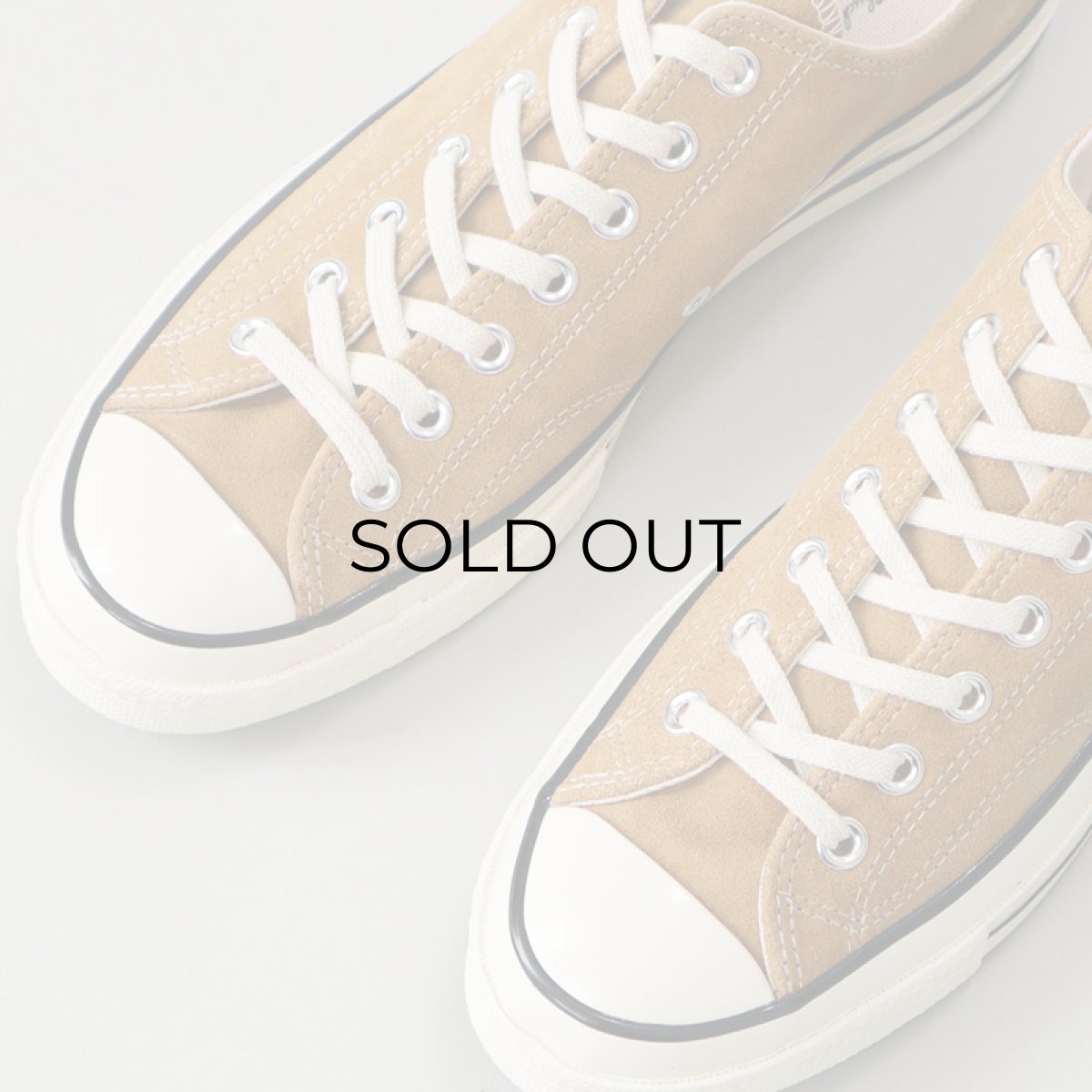 画像6: 【NEW】CONVERSE ALL STAR "Chuck Taylor" Low SUEDE SHOES 【Size : 8 1/2】 (6)