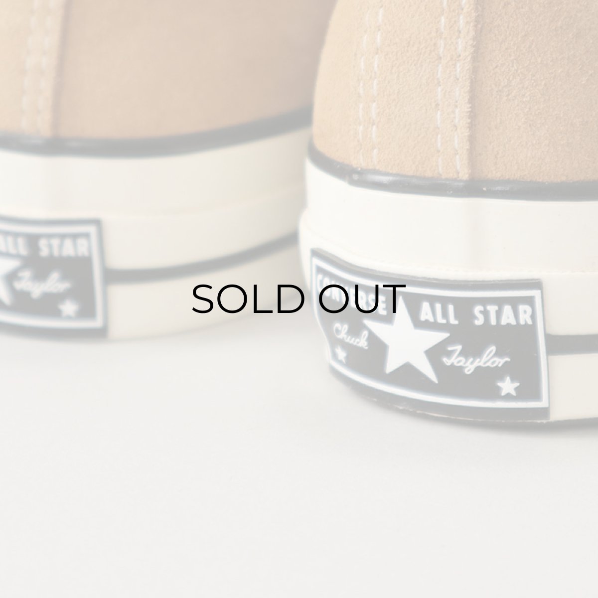 画像8: 【NEW】CONVERSE ALL STAR "Chuck Taylor" Low SUEDE SHOES 【Size : 8 1/2】 (8)