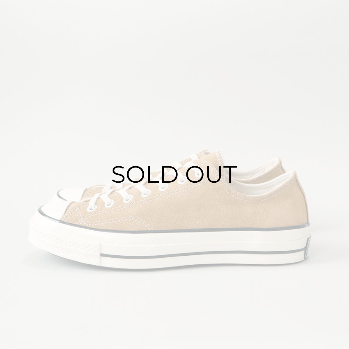 画像3: 【NEW】CONVERSE ALL STAR "Chuck Taylor" Low SUEDE SHOES 【Size : 8 1/2】 (3)