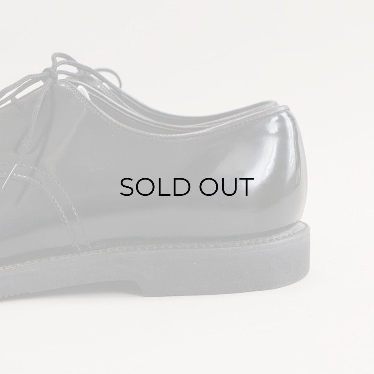 画像10: Thorogood ENAMEL LEATHER PLANE TOE SHOES【size : 9 D】 (10)