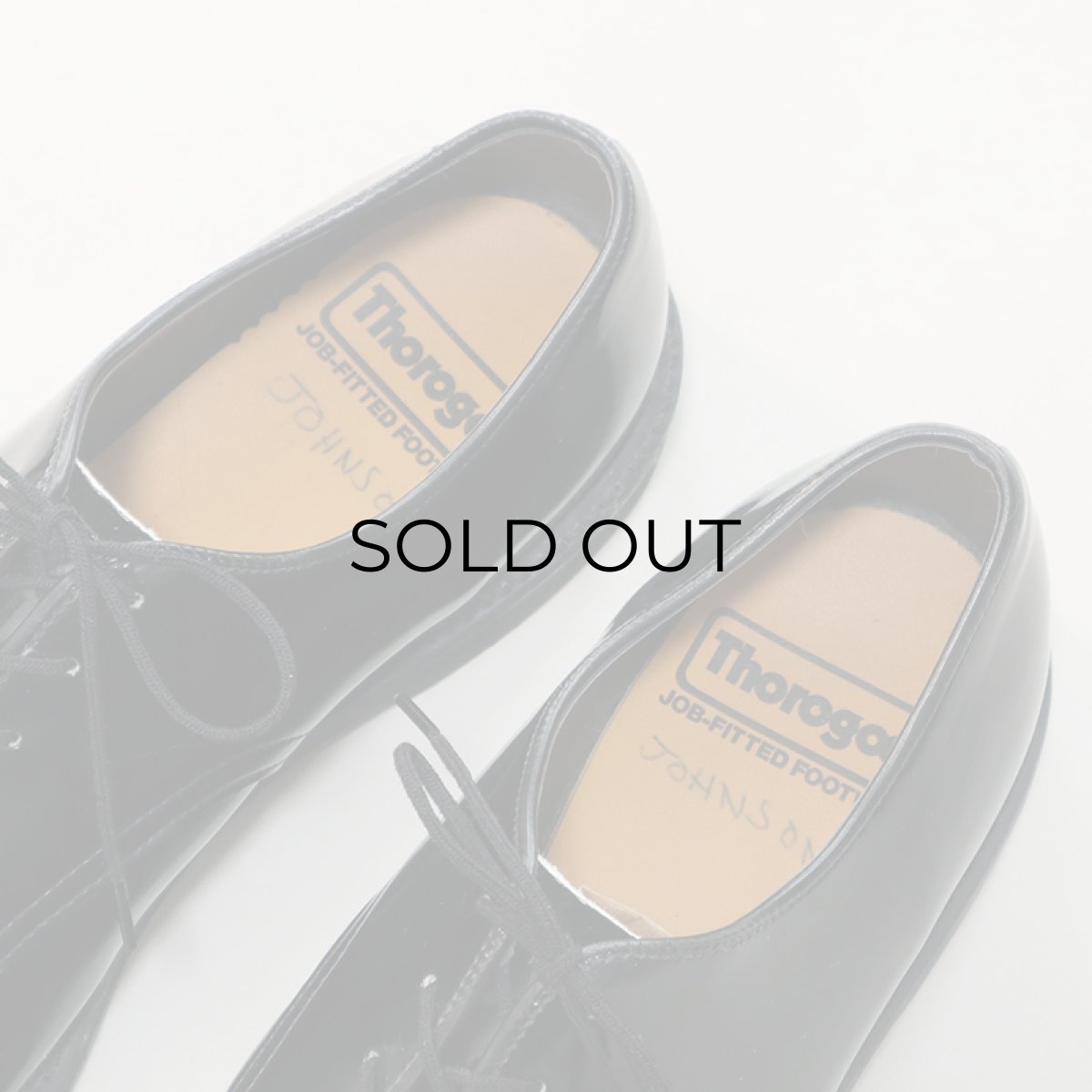 画像8: Thorogood ENAMEL LEATHER PLANE TOE SHOES【size : 9 D】 (8)