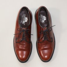 画像1: 〜80's STAFFORD LEATHER PLANE TOE OXFORD SHOES "MADE IN USA"【size : 9 1/2 EEE】 (1)