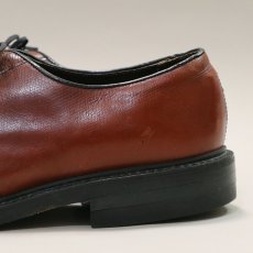 画像8: 〜80's STAFFORD LEATHER PLANE TOE OXFORD SHOES "MADE IN USA"【size : 9 1/2 EEE】 (8)