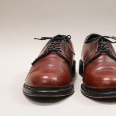 画像7: 〜80's STAFFORD LEATHER PLANE TOE OXFORD SHOES "MADE IN USA"【size : 9 1/2 EEE】 (7)