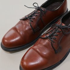 画像10: 〜80's STAFFORD LEATHER PLANE TOE OXFORD SHOES "MADE IN USA"【size : 9 1/2 EEE】 (10)