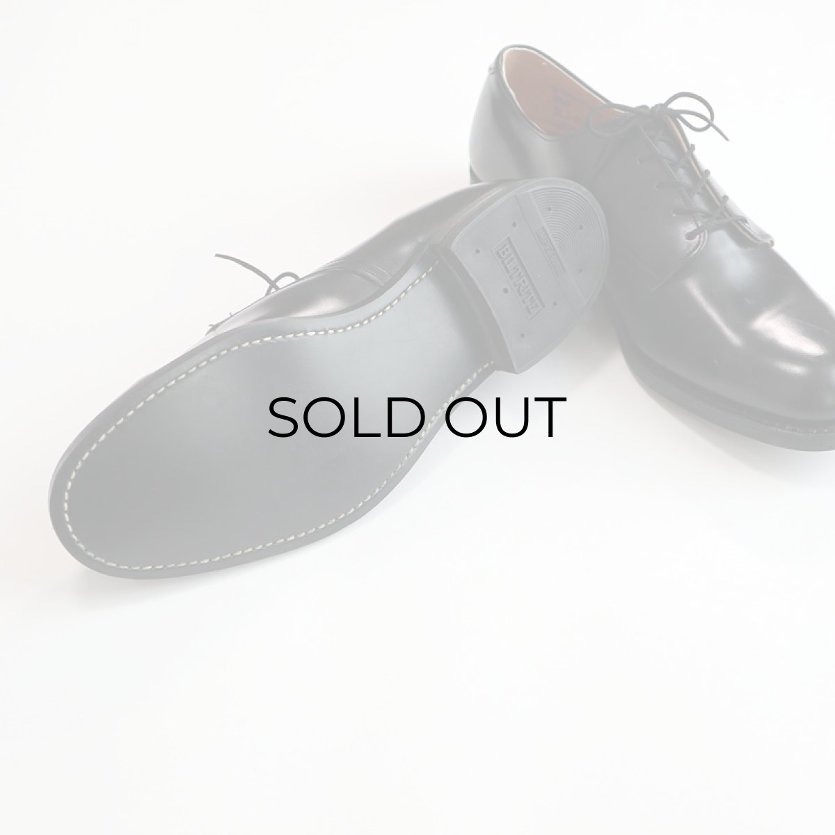 画像6: 80's US NAVY LEATHER OXFORD SERVICE SHOES "DEADSTOCK" 【size : 8 1/2 R】 (6)