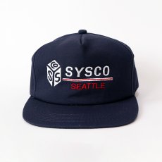 画像1: 80's UNITOG EMBROIDERED TRUCKER CAP "SYSCO SEATTLE" "MADE IN USA" (1)