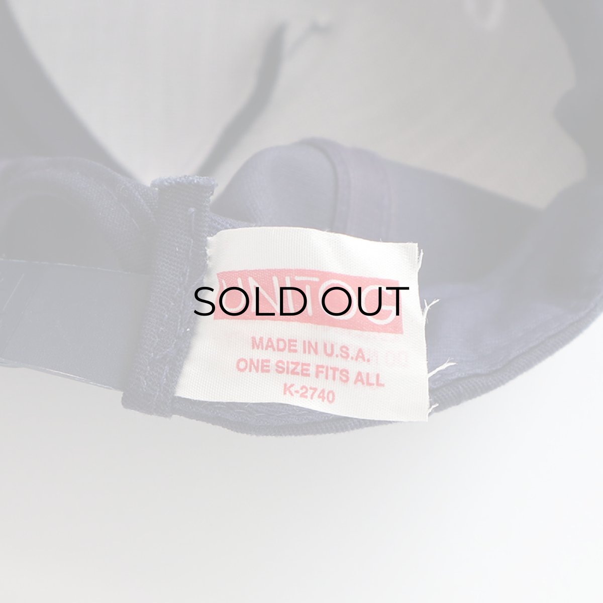 画像8: 80's UNITOG EMBROIDERED TRUCKER CAP "SYSCO SEATTLE" "MADE IN USA" (8)