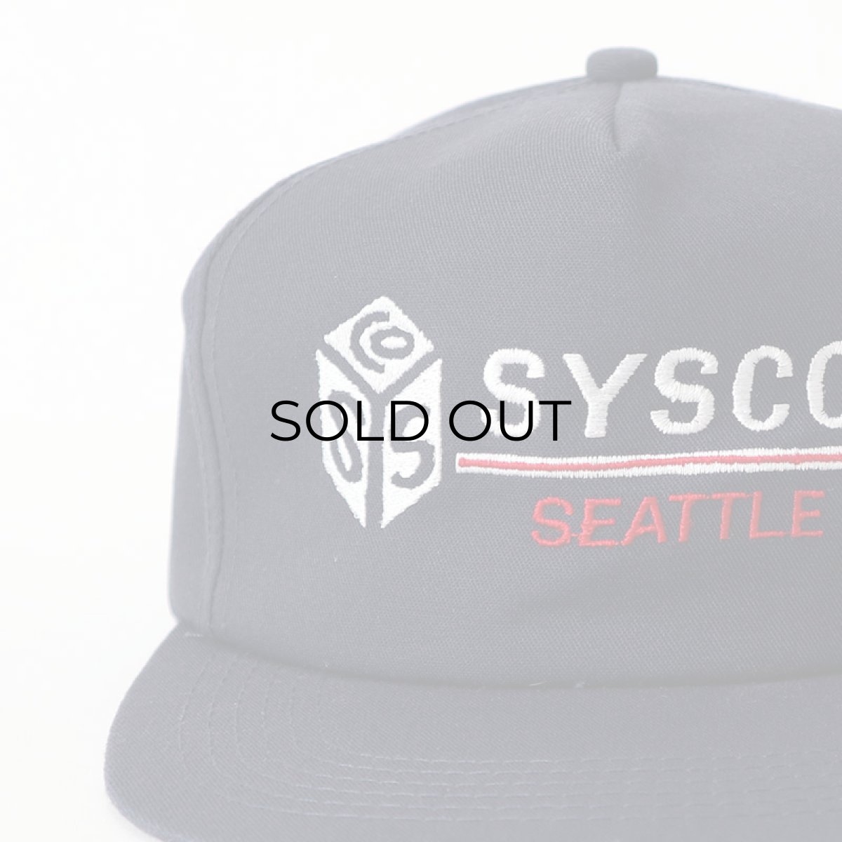 画像6: 80's UNITOG EMBROIDERED TRUCKER CAP "SYSCO SEATTLE" "MADE IN USA" (6)