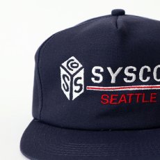 画像6: 80's UNITOG EMBROIDERED TRUCKER CAP "SYSCO SEATTLE" "MADE IN USA" (6)