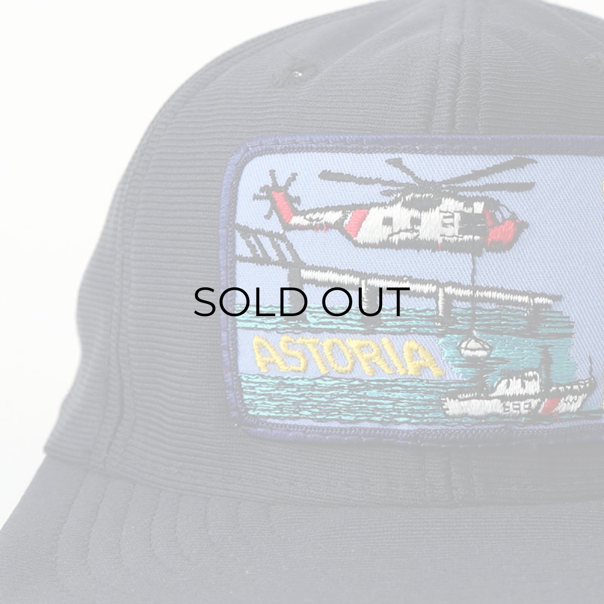 画像4: 80's UNKNOWN BRAND TRUCKER CAP with WAPPEN "ASTORIA GROUP" "MADE IN USA" (4)