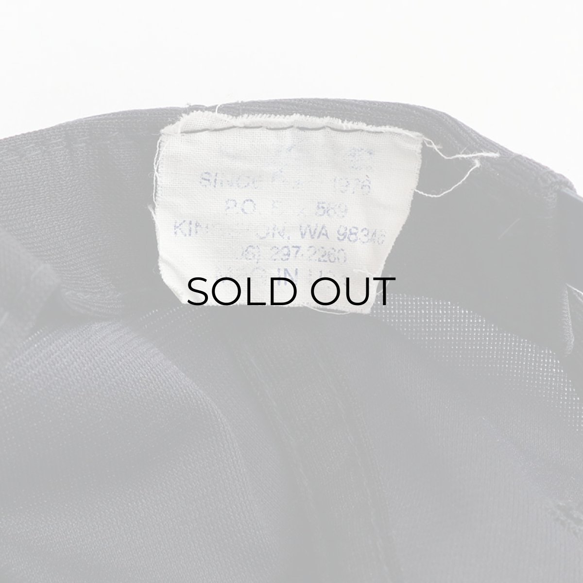 画像7: 80's UNKNOWN BRAND TRUCKER CAP with WAPPEN "ASTORIA GROUP" "MADE IN USA" (7)