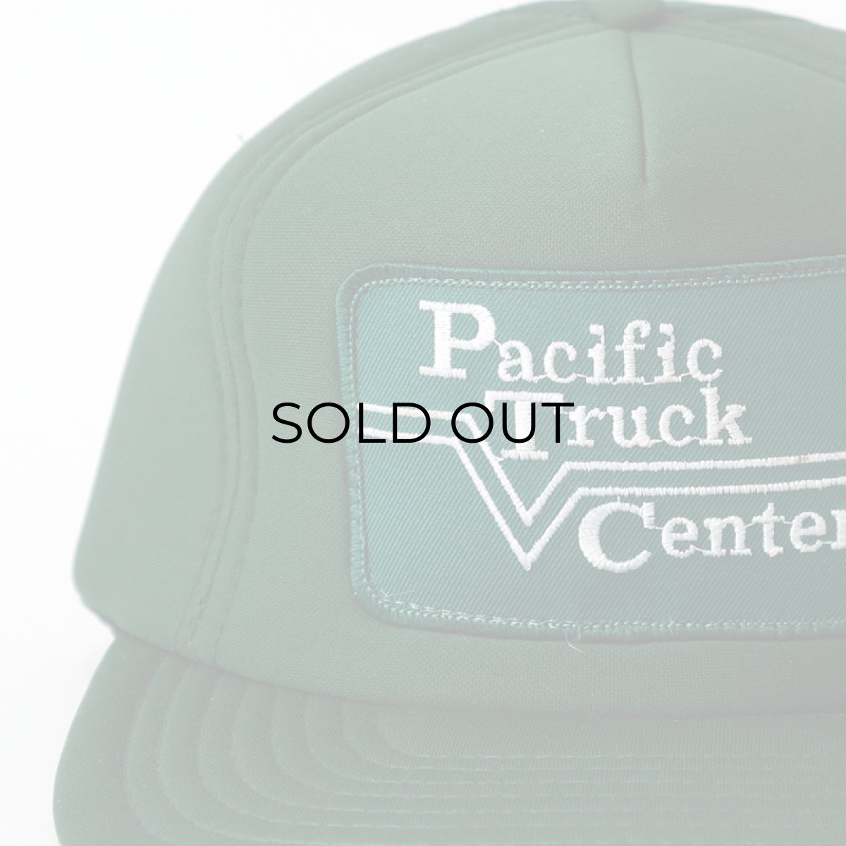 画像5: 80's sportcap LINING TRUCKER CAP with WAPPEN "Pacific Truck Center" (5)