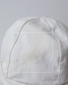画像9: 〜60's BIG MAC COTTON HERRINGBONE TWILL 6-PANEL WORK CAP (9)
