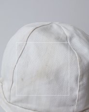 画像9: 〜60's BIG MAC COTTON HERRINGBONE TWILL 6-PANEL WORK CAP (9)