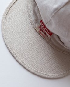 画像7: 〜60's BIG MAC COTTON HERRINGBONE TWILL 6-PANEL WORK CAP (7)