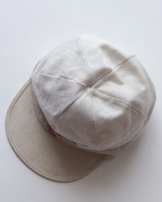 画像4: 〜60's BIG MAC COTTON HERRINGBONE TWILL 6-PANEL WORK CAP (4)