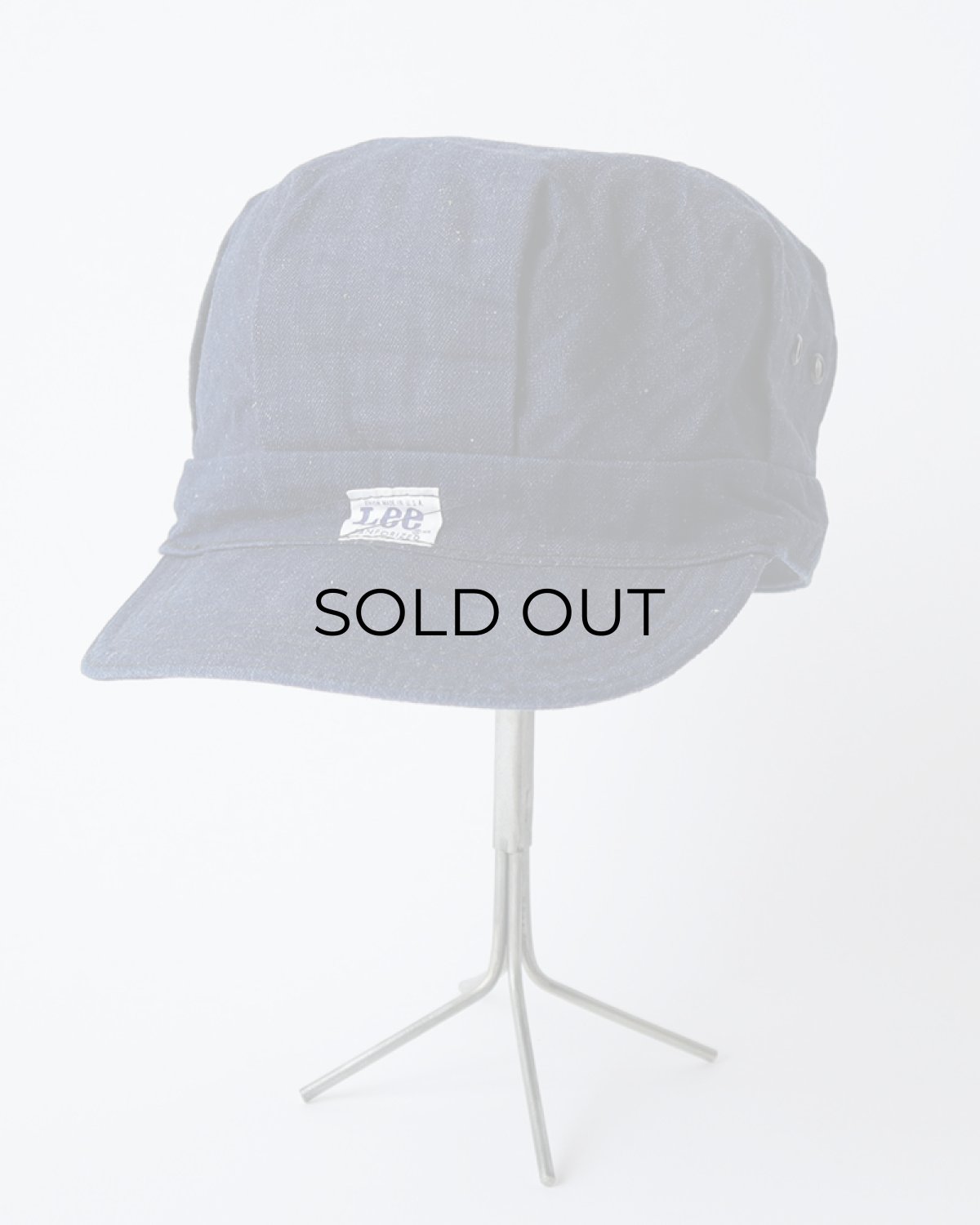 画像1: 〜70's Lee COTTON DENIM RAILROAD CAP "MINT CONDITION" (1)
