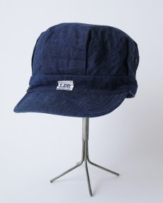 画像1: 〜70's Lee COTTON DENIM RAILROAD CAP "MINT CONDITION" (1)