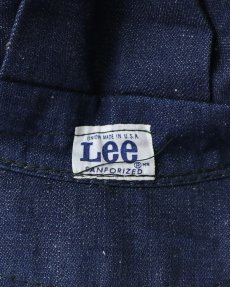 画像7: 〜70's Lee COTTON DENIM RAILROAD CAP "MINT CONDITION" (7)