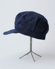 画像2: 〜70's Lee COTTON DENIM RAILROAD CAP "MINT CONDITION" (2)
