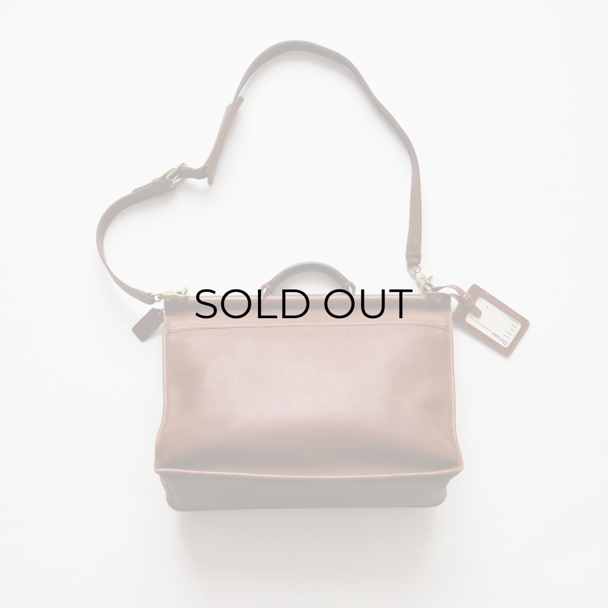 画像3: OLD COACH GLOVE LEATHER BRIEFCASE "HAND CRAFTED IN UNITED STATES" (3)