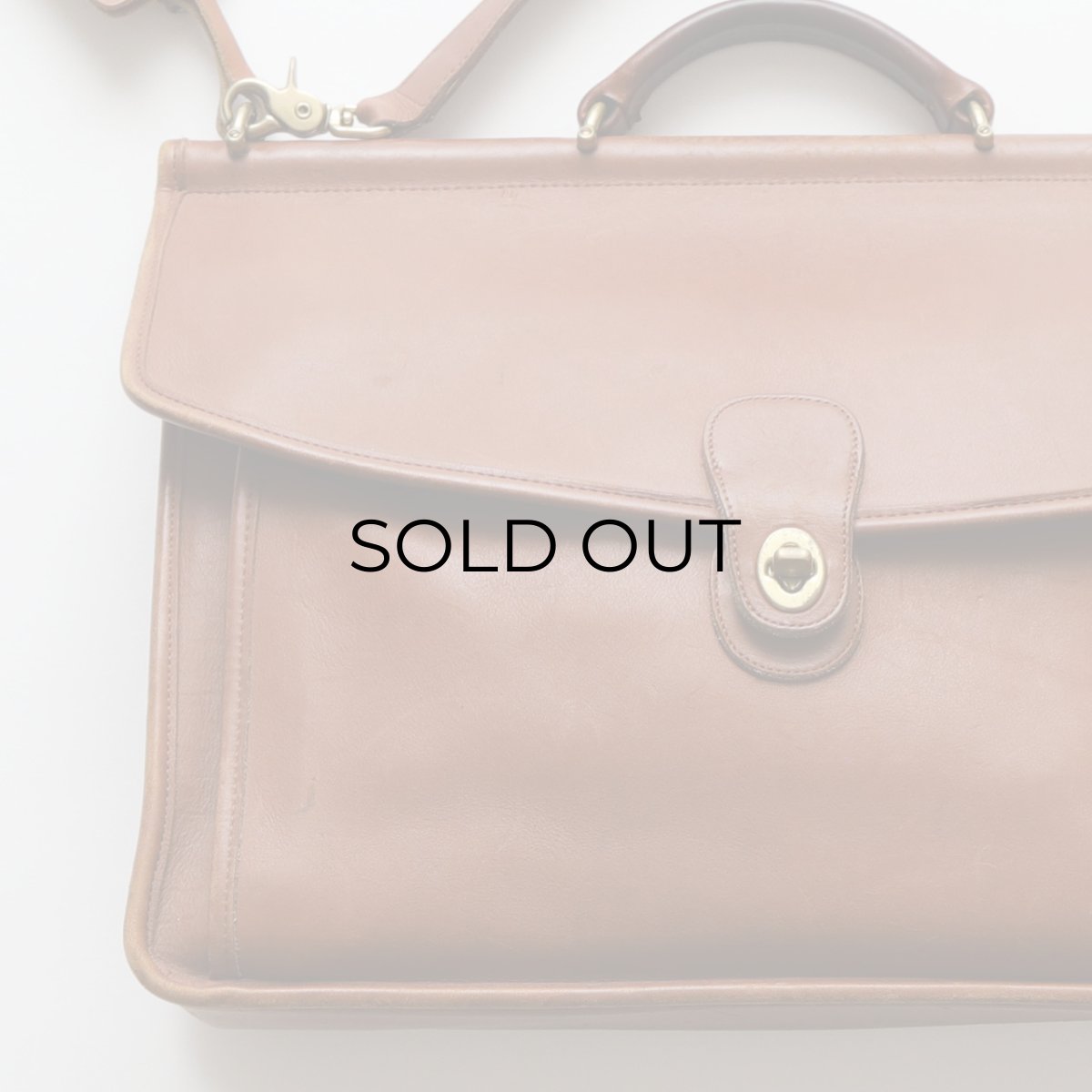 画像7: OLD COACH GLOVE LEATHER BRIEFCASE "HAND CRAFTED IN UNITED STATES" (7)