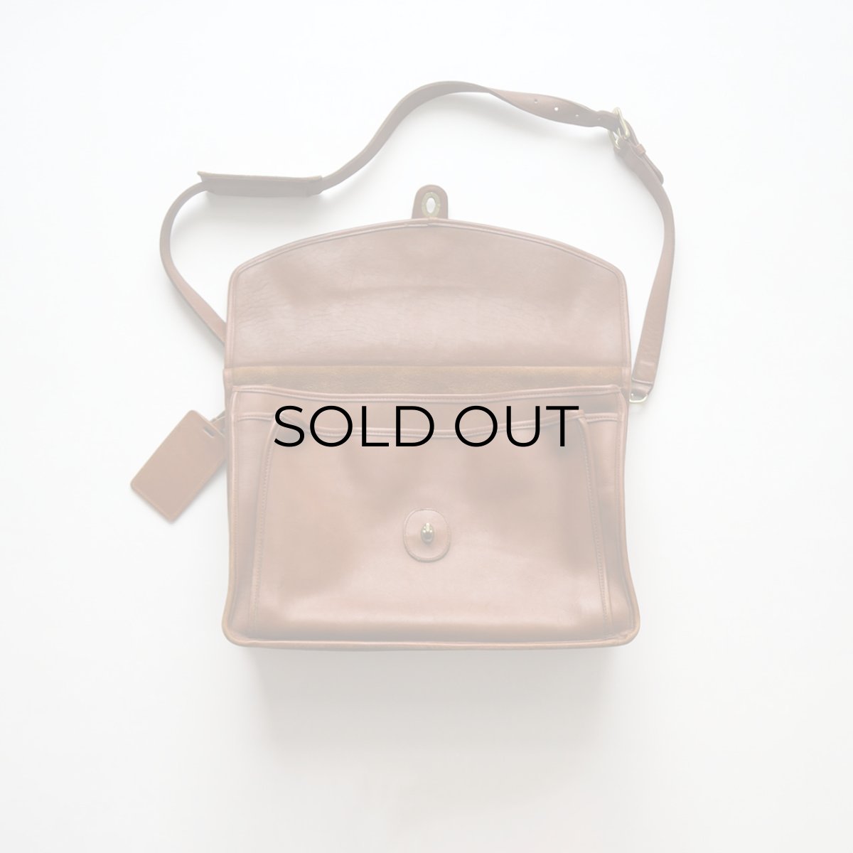 画像2: OLD COACH GLOVE LEATHER BRIEFCASE "HAND CRAFTED IN UNITED STATES" (2)