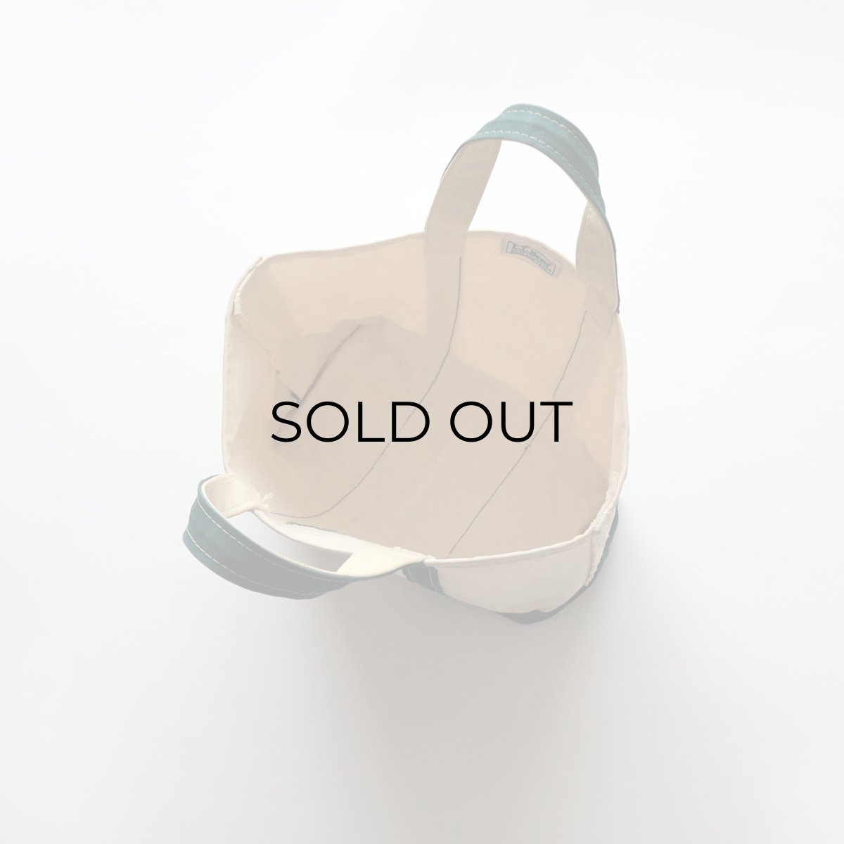 画像4: 80's L.L. Bean "BOAT AND TOTE" COTTON CANVAS TOTE BAG "Bessemer Trust" (4)