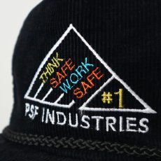 画像6: 〜90's Headmaster COTTON CORDUROY EMBROIDERED TRUCKER CAP "PSF INDUSTRIES" (6)