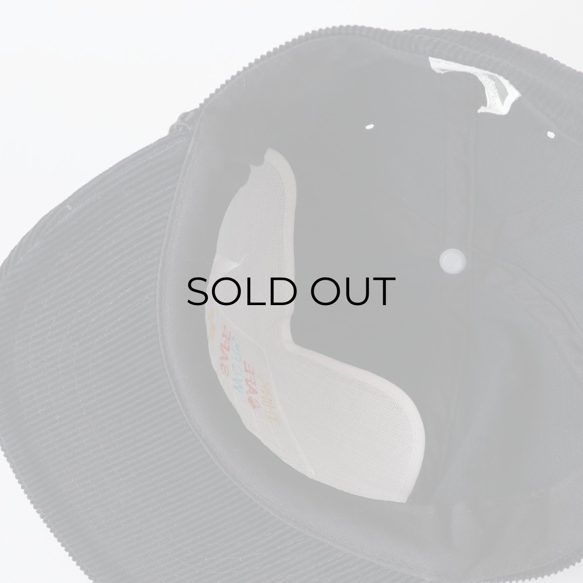 画像8: 〜90's Headmaster COTTON CORDUROY EMBROIDERED TRUCKER CAP "PSF INDUSTRIES" (8)