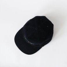 画像3: 〜90's Headmaster COTTON CORDUROY EMBROIDERED TRUCKER CAP "PSF INDUSTRIES" (3)
