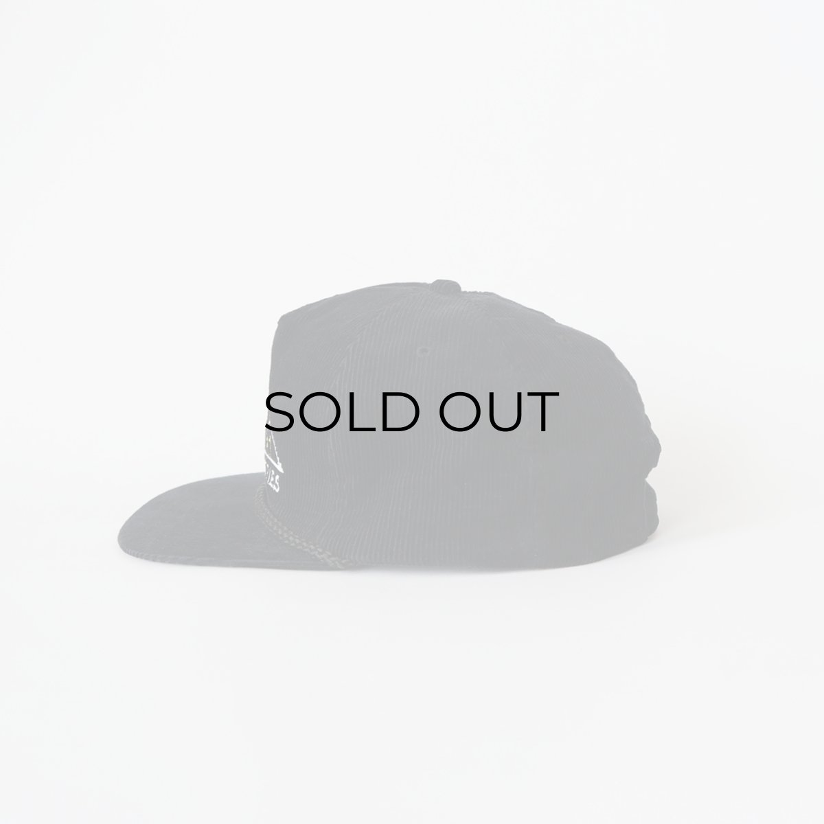 画像2: 〜90's Headmaster COTTON CORDUROY EMBROIDERED TRUCKER CAP "PSF INDUSTRIES" (2)