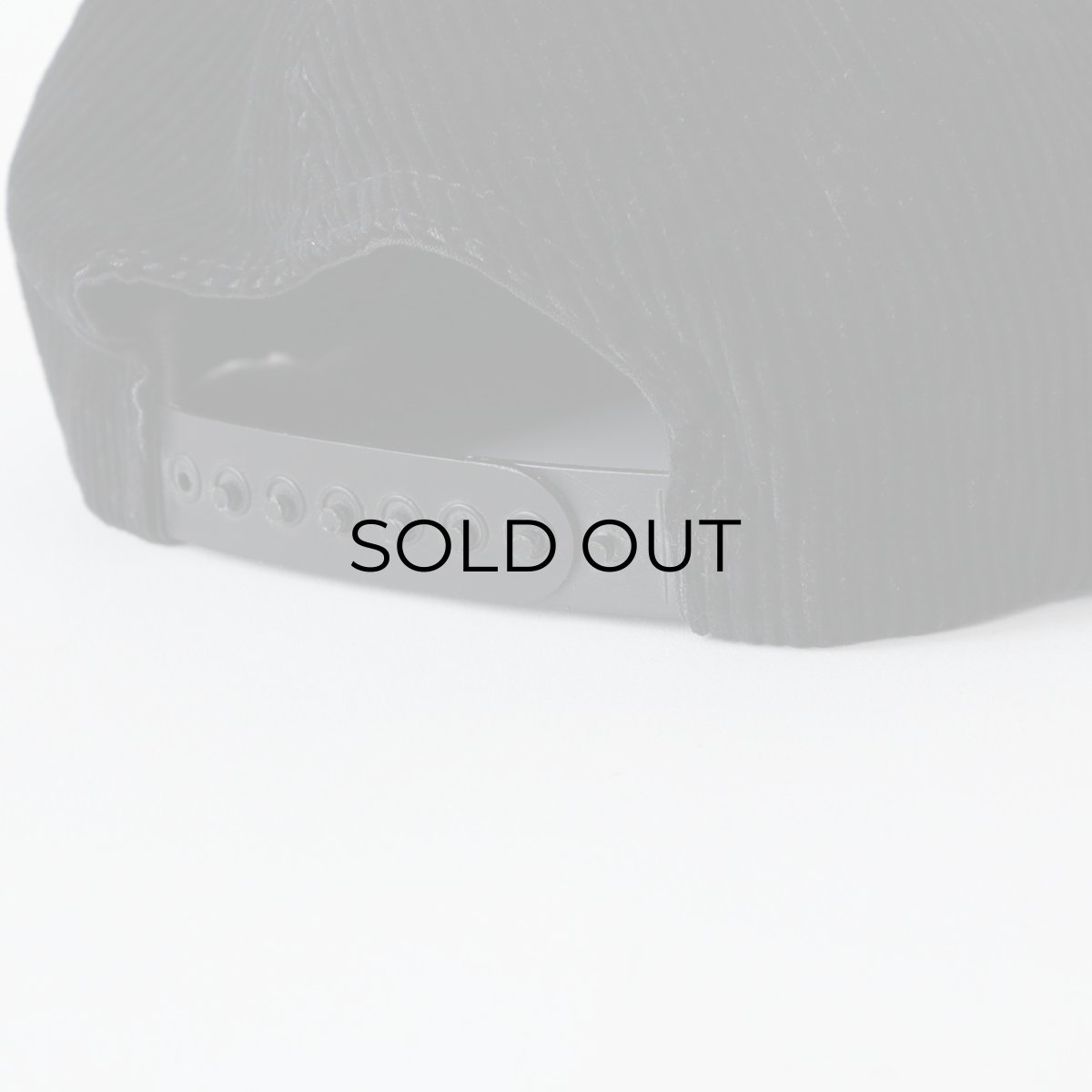 画像7: 80's UNKNOWN BRAND WIDE WALE CORDUROY EMBROIDERED CAP "MONTEREY JAZZ FESTIVAL" "MADE IN USA" (7)